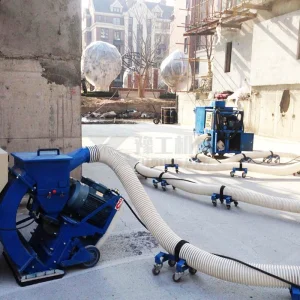 Concrete Epoxy Floor and Steel Plate Shot Blasting Machine