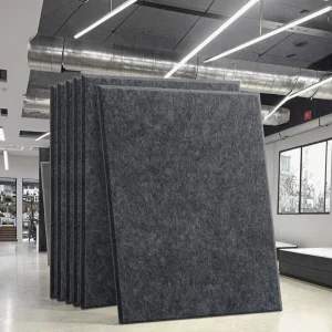 Fire-Retardant Polyester Acoustic Panels
