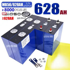QSO Eu Stock MB56 Lifepo4 628Ah Cell