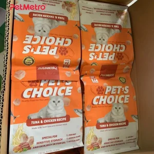 Comida seca natural para gatos con prebióticos y omega tres seis