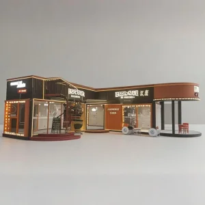 Low Cost Temporary Mobile Prefab House Modern Tiny Customized Prefabricated Container Shop