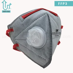 CE Certified High Filtration Efficiency Foldable 5 Ply CE FFP3 Nr D Filtering Half Face Masks