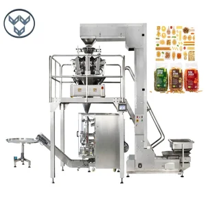 Sistema de Embalagem Vertical Automático para Filme de Pasta Multifuncional, Máquina de Embalagem em Saco Almofadado, Saco com Fundo Reforçado, Saco com Perfuração