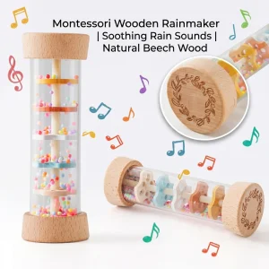 Montessori Wooden Rainmaker Toy