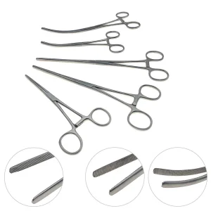 Intestine Pliers Bowel Clamps Intestinal Forceps Abdominal Clamping Fixed Pet Cat Dog Orthopedic Surgical Instruments