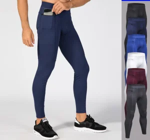 Best Unisex High Waist Cycling Pants Cool Dry Compression Tights