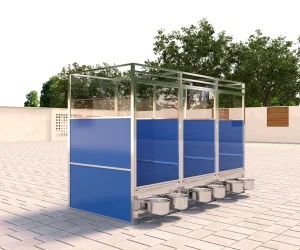 Stainless Steel Dog Kennels Large Dog Cage