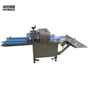 Toast Bread Slicing Cutter Machine Toast Loaf Slicer with Conveyor
