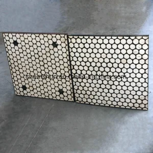 Rubber Backed Ceramic Wear Liner Tile with Facotry Price