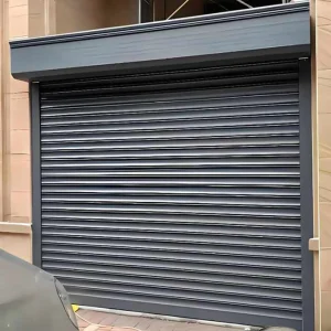 Automatic Rollup Door Aluminum Roller Shutter Door for Shop Garage