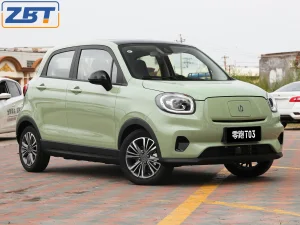 Precio Barato Venta Caliente Leapmotor T03 EV Coche Eléctrico Privado de Pasajeros 4X2 2WD Hatchback con Arranque Remoto Sin Llave