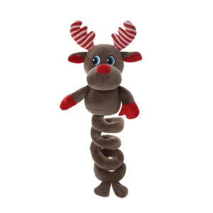 New Design Christmas Hot Sale High Quality Plush Stuffed Soft Pet Dog Chew Toys