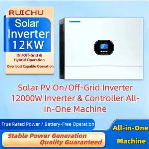 off Grid Pure Sine Wave Inverter Solar Power Converter Wuth High Power 6.5kw 12kw UPS for Backup Power