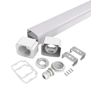 IP66 LED Light Fixture Waterproof Aluminum Batten Triproof Light for Warehouses Lighting