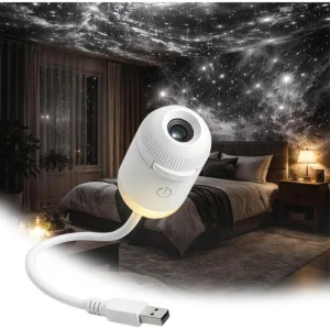 Ocean Star Night Lamp Projector USB Decor