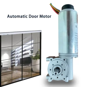 Wewin 63mm DC24V 100W Brush Automatic Sliding Door Motor in Door Opener