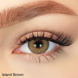 Island Brown Lenses