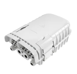 16 Ports Wall Mounted Fiber Optic Distribution Box with Mini or Lgx PLC Splitter