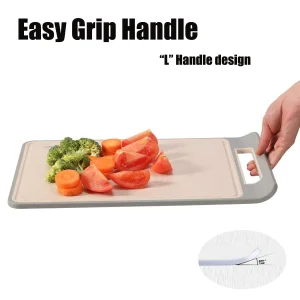 Antibacterial, BPA Free, and Durable, Earth Friendly Rice Husk Cutting Boardmodels with Various Sizes: