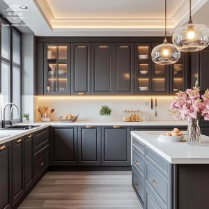 U-Shape Kitchen Cabinet