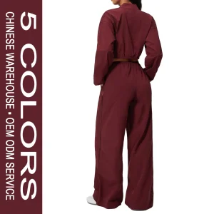 Fashionable 2026 Yoga Fitness Apparel for Women Featuring Zipper Jacket Drop Shoulder Sleeves and Storage Pocket Pants Affordable Two Piece Suit