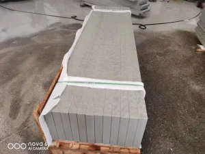 China Natural Stone Flamed Finish Grey Sandstone Patio