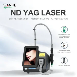 Portable ND YAG Laser Machine Q-Switched