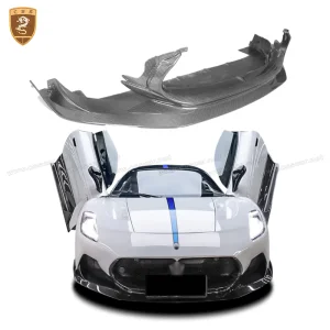 Od Style Dry Carbon Front Lip for Maserati Mc20 2020+ Front Bumper Lip Spoiler Splitter