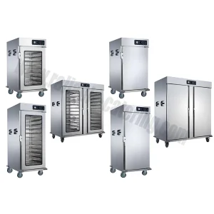 Commercial Stainless Steel Food Warmer Trolley Cart
