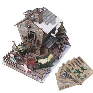 Best DIY Wooden Winter Cabin Miniature Kit - China Suppliers and Factory for Seasonal Home Decor Manufacturers, Service