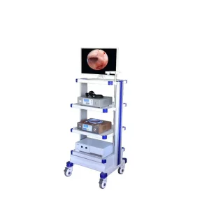 Ouman Om-Tce Colposcope Hysteroscope Metal Trolley Cart