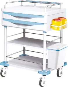 3 Drawer Emergency Trolley