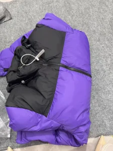 Purple Down Jacket