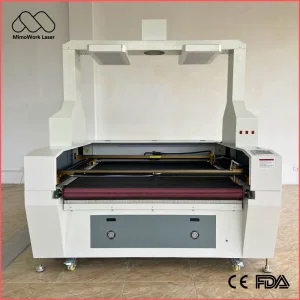 Panoramic Camera CO2 Laser Cutting Machine with Auto Positioning