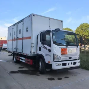 Advanced Blasting Transport Vehicle with Enhanced Safety Features