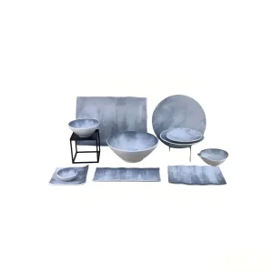 Single-Handle Sauce Dishes Multi-Style Full-Shape Melamine Dinnerware Set