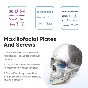 Titanium Maxillofacial Plate