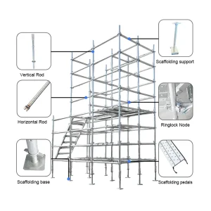 OEM Quick Assembly Mobile Ringlock Scaffold Platform