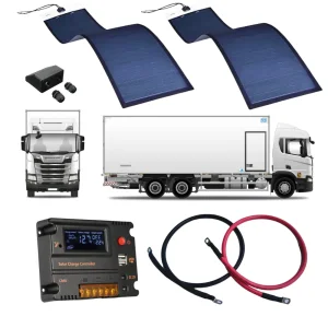 CIGS Complete Photovoltaic Solar Kit System on The Truck Van Bus RV Camper Vehicile off Grid 12V 24V