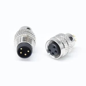 M8 4p Conector de inyección moldeada hembra para sensor 4pin Conector eléctrico automotriz a prueba de agua M8 Conectores de cable moldeados