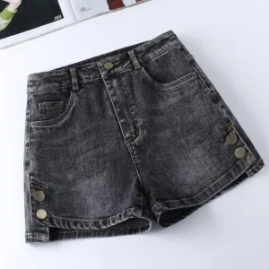 New Loose A-Line Denim Shorts