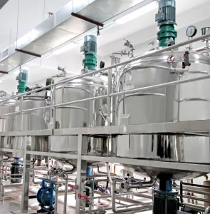 Body Moisturizer/Lotion Making Machine Toning Lotion Mixing Machine Cosmetics Toner Facial Cleanser Manufacturing Equipment