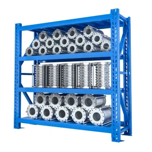 Industrial Pallet Racking Freestanding Metal Shelving with Adjustable Stacking Racks 1000KG Capacity Corrosion Protection