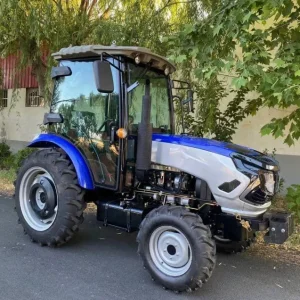 مصنع 50HP 80HP 100HP 120HP 4WD محرك كهربائي جرار عجلات جرار صغير حديقة جرار زراعي مزرعة صغيرة جرار مع كابينة