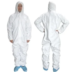 High-Quality Microporous Disposable Coveralls