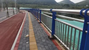 River Channel Safety Guardrail and Road Anti-Collision Fence for Effective Collision Prevention