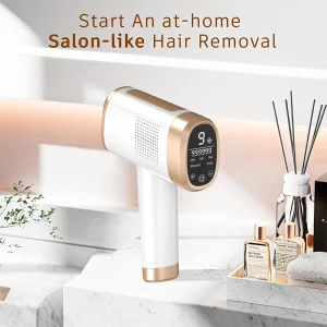 JIAWANG JW-515 Handheld Gun Shape ABS IPL Hair Removal Device
