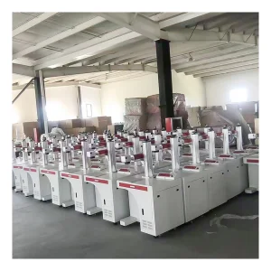Fiber Laser Marking Machine Fiber Laser Engraver Laser Marker 300X300mm with 65mm 80mm Rotary Axis