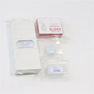 7101/7102/7105/7109 Laboratory Disposable Microscope Cover Glass Slides Microscope Slides Cover Glass Polished Edges Microscope Slides
