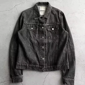 High Quality Streetwear Men's Cropped Denim Jacket